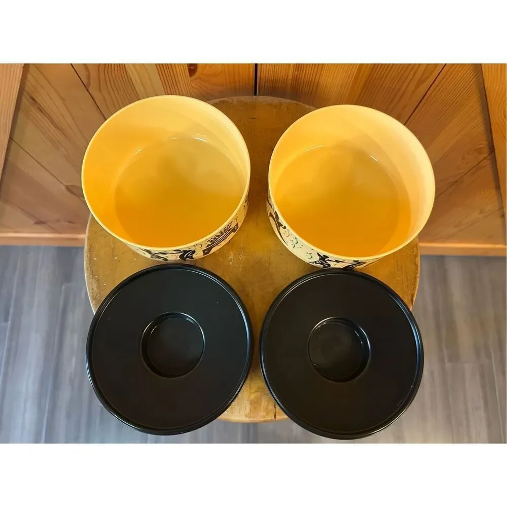 Vintage Tupperware Black Americana Memorabilia African Reggae bowls celebrate (8